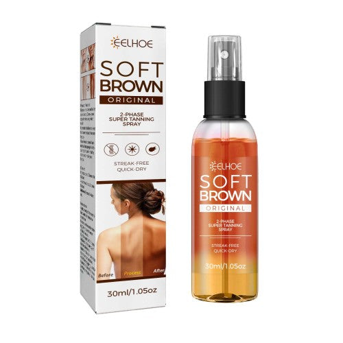 Bronzing Körperöl-Spray mit Sonnenblume und Walnuss