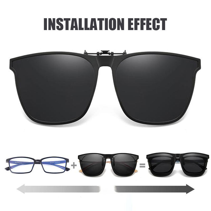 kaufsy | Neue polarisierte Clip-on-Klappsonnenbrille