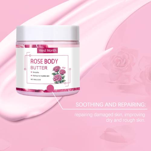 Körpercreme mit Aloe Vera und Sheabutter für raue Haut