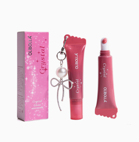 Peptid Lip Glaze Serum, getönter Lipgloss mit Hochglanz