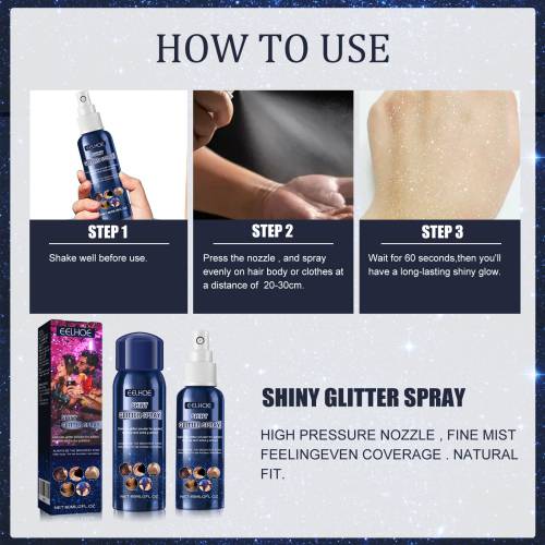 Party Glitzerspray