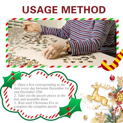 Puzzle-Adventskalender