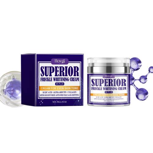Kojisäure Creme für Sommersprossen und Flecken