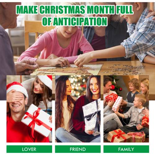 Weihnachts-Adventskalender Puzzle