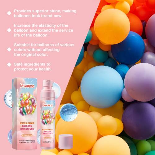 Ballon-Glanzspray für unterwegs