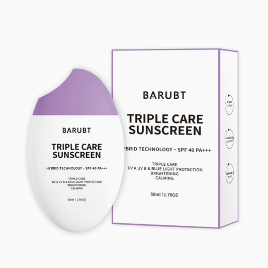 3-in-1 Gesichtscreme mit Sonnenschutz-Textur, leicht und nicht fettend