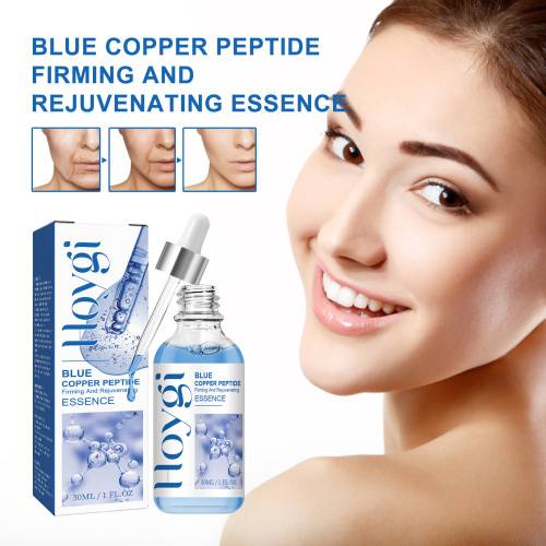 Blaues Kupferpeptid Serum, straffend