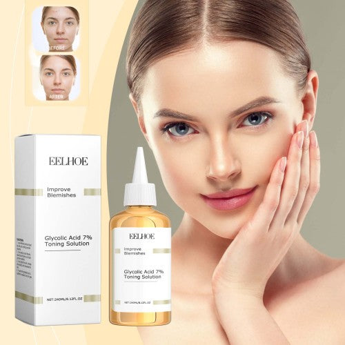 Glykolsäure 7% Toner, sanft und nicht klebend