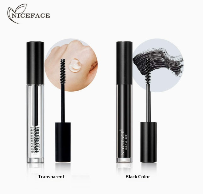 Augenbrauen-Styling-Gel, wasserfest, transparent oder schwarz