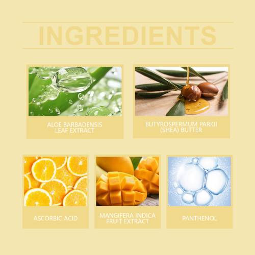 Körpercreme mit Aloe und Sheabutter für raue Haut