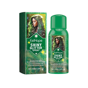 Farbiges Glitzerspray