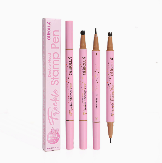 Fake-Sommersprossen-Stift, 2-in-1 Stempel und Punktstift, wasserfest
