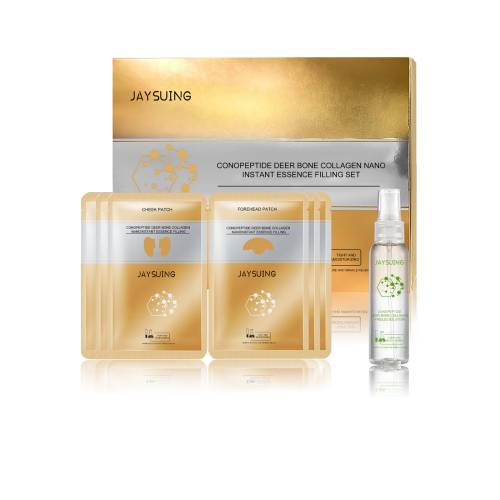 Schnecken-Peptid Kollagen-Serum-Set mit Microneedle-Patches