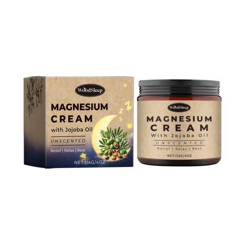 Magnesium Körpercreme mit Jojoba für den Abend