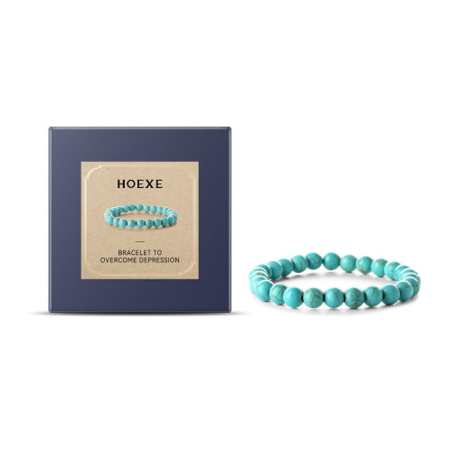 Blaues Türkis-Armband