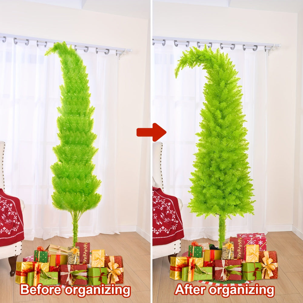 Biegsamer Weihnachtsbaum, festliche Heimdekoration Tischdisplay