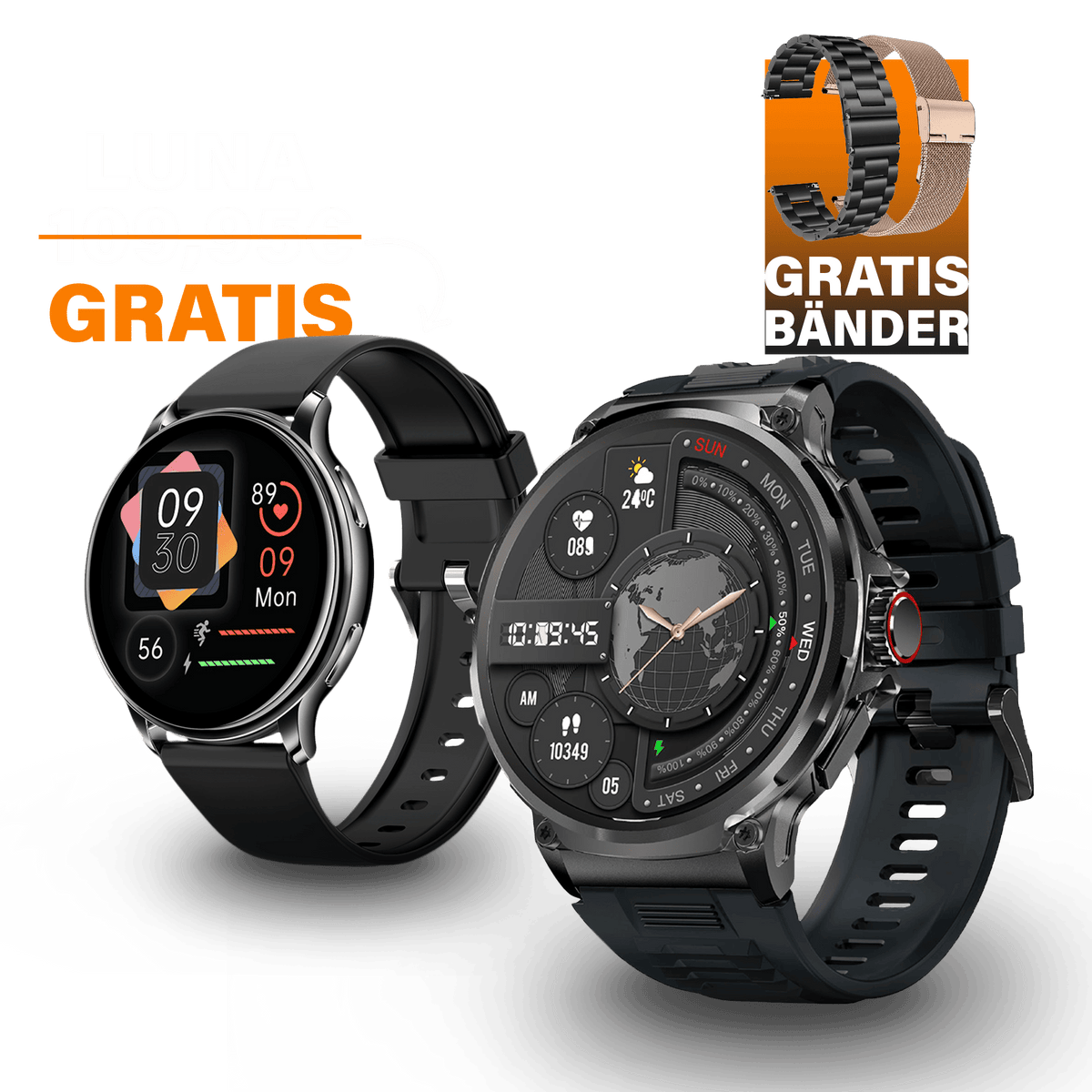 Zeus + Gratis Luna Smartwatch