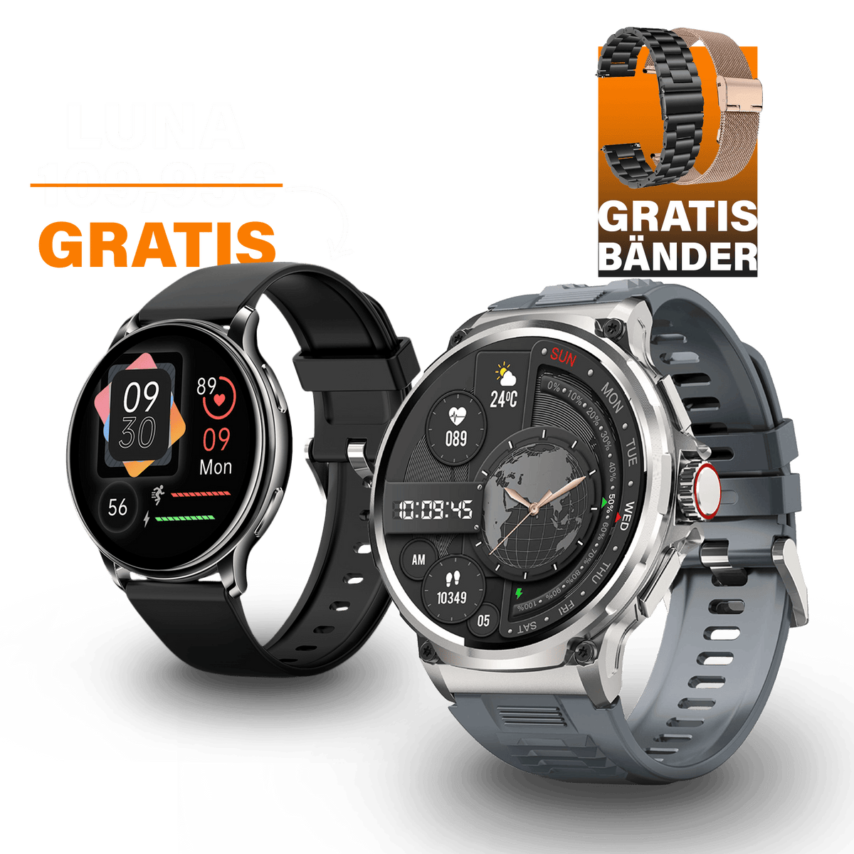 Zeus + Gratis Luna Smartwatch