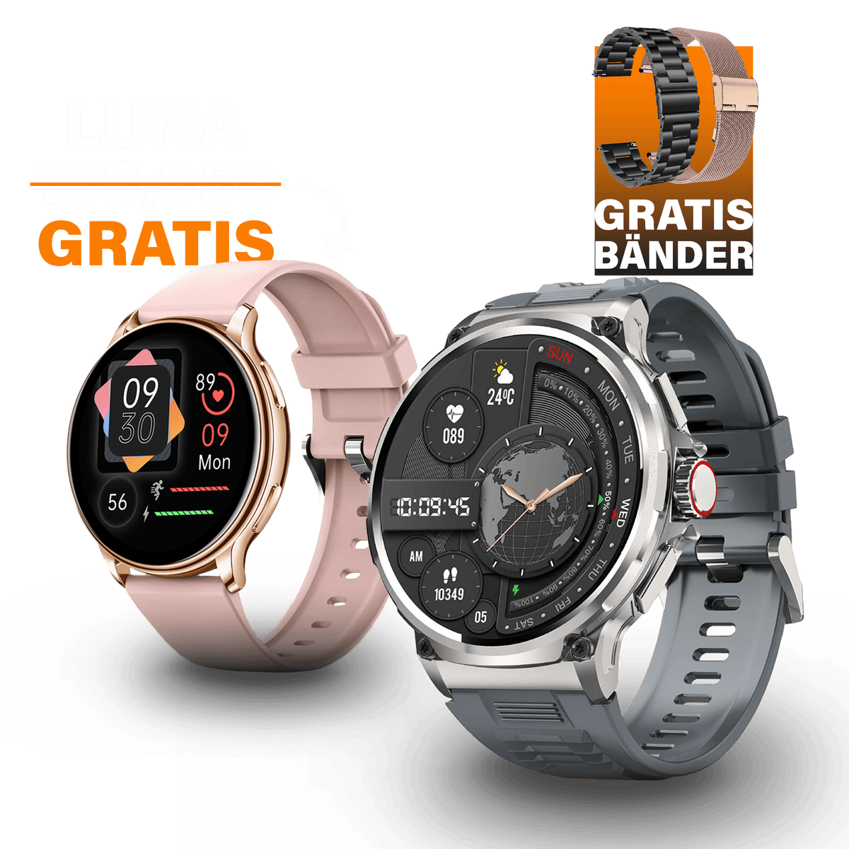 Zeus + Gratis Luna Smartwatch