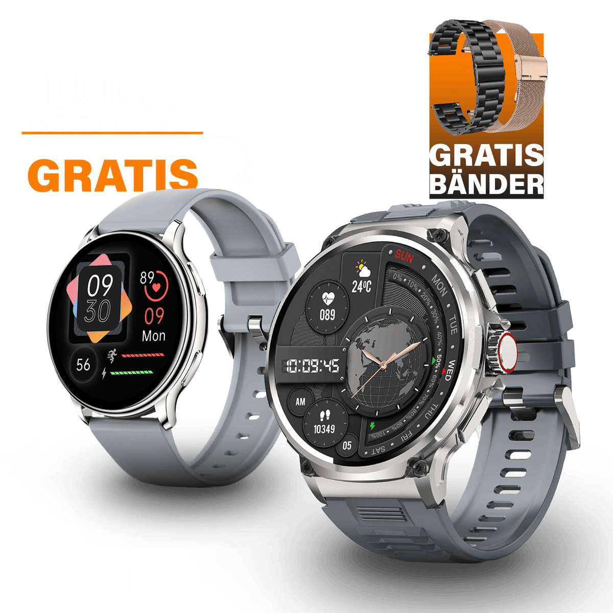 Zeus + Gratis Luna Smartwatch