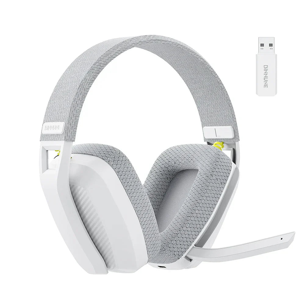 Binnune – Kabelloses Gaming-Headset 2,4 GHz & BT – PS5, PS4 & PC