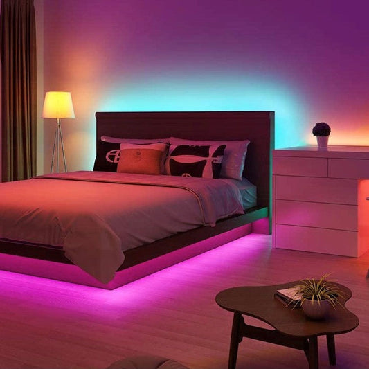 LED Strip Lights, Fernbedienung, Farbwechsel, Stimmungslicht