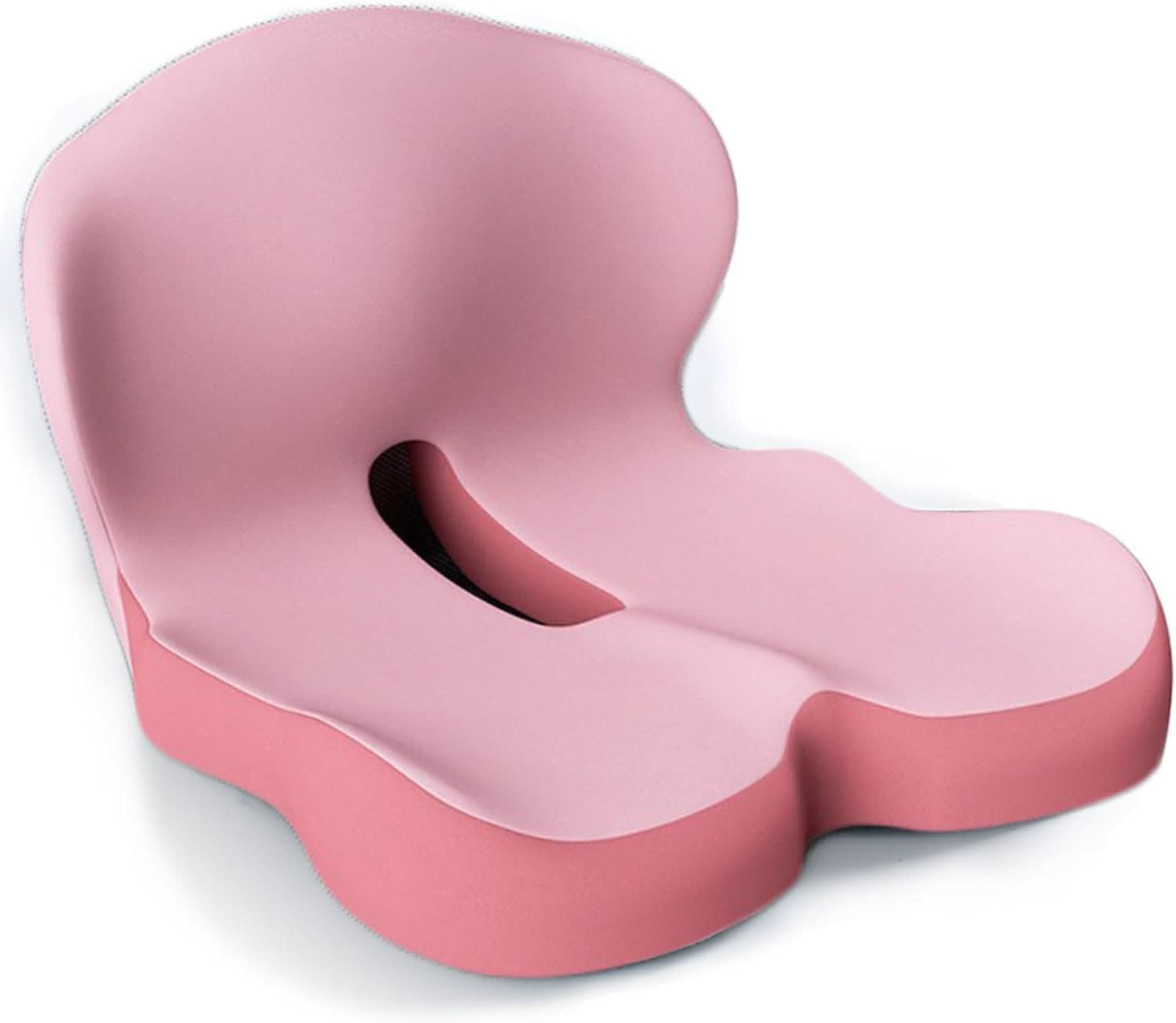 kaufsy | Ergonomisches Sitzkissen mit Lendenstütze für Büro, Auto & Reisen