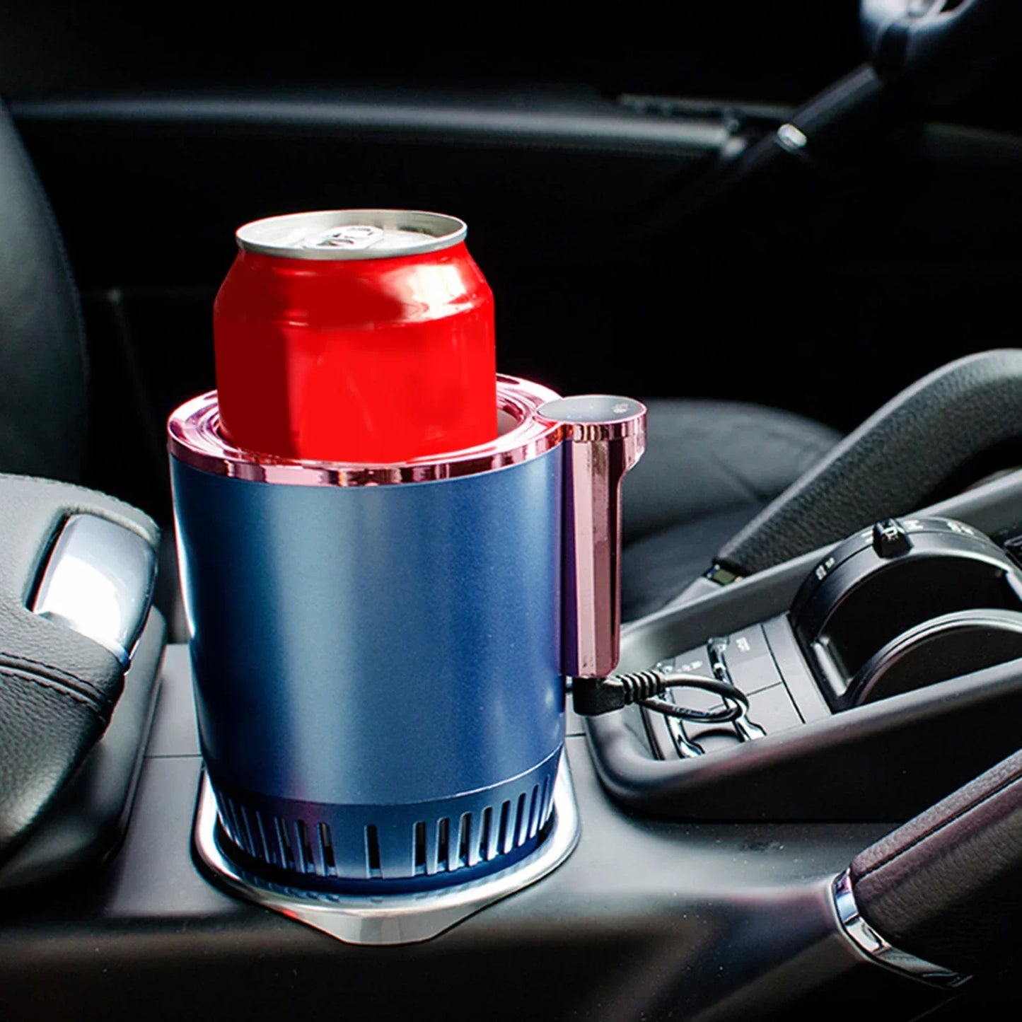 kaufsy | 2 in 1 Smart Auto Heizungs Kühlbecherhalter