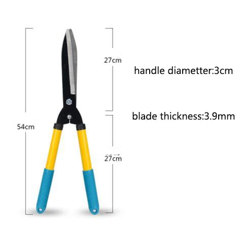 Kaufsy™ Langstiel-Gartenschere, robust, ergonomisch, Obst & Hecken
