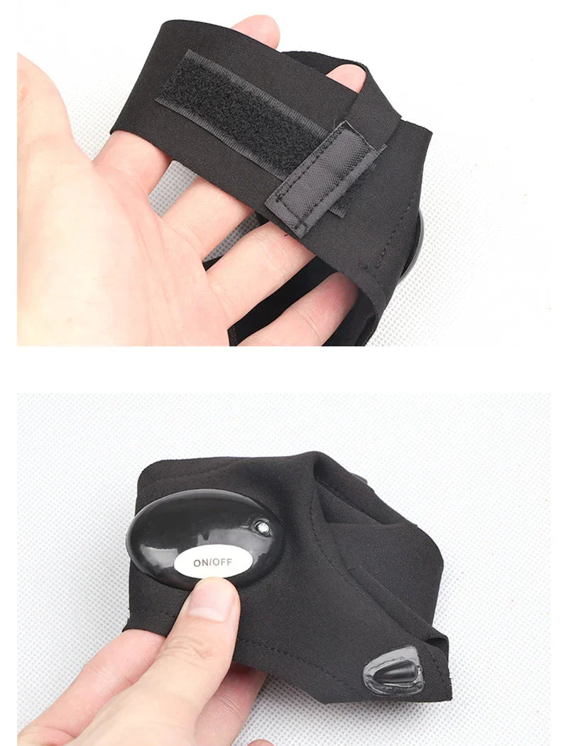kaufsy | LED Taschenlampenhandschuhe