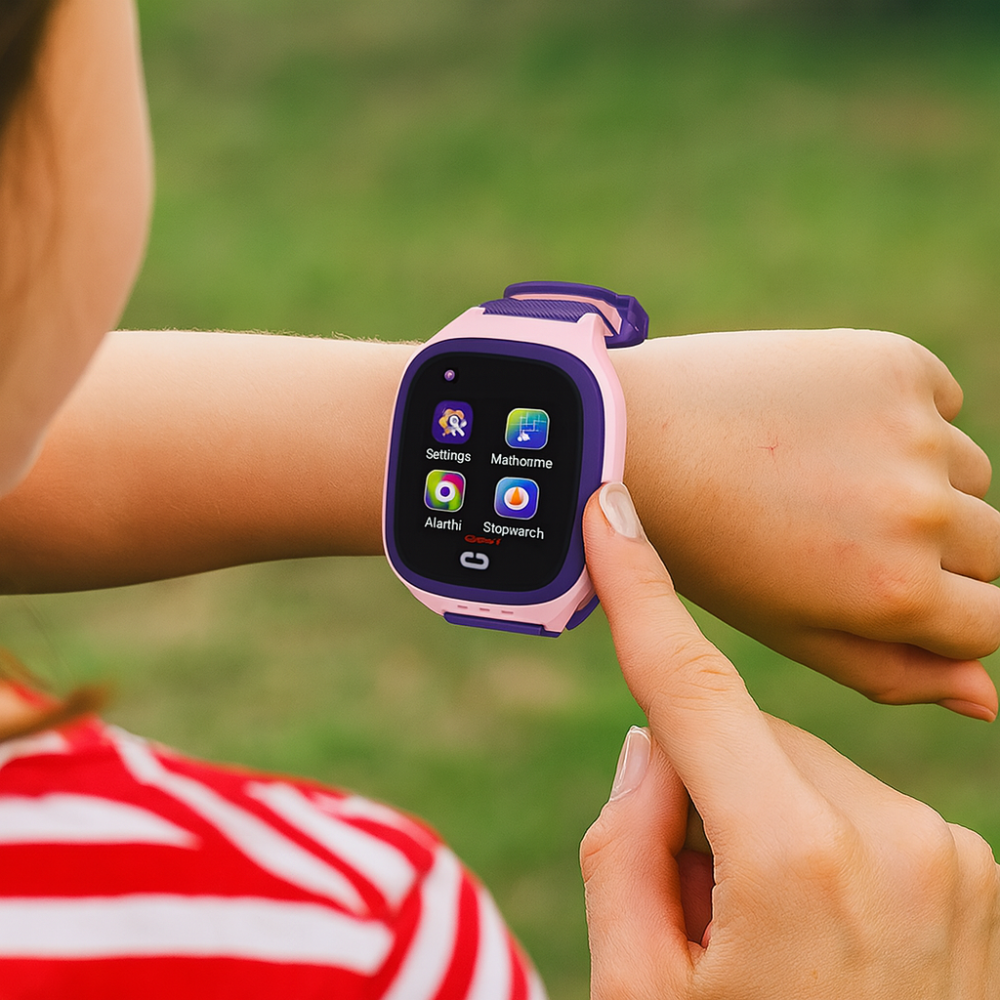 Kinder Smartwatch, GPS Tracker, wasserdicht, Touchscreen & Kamera