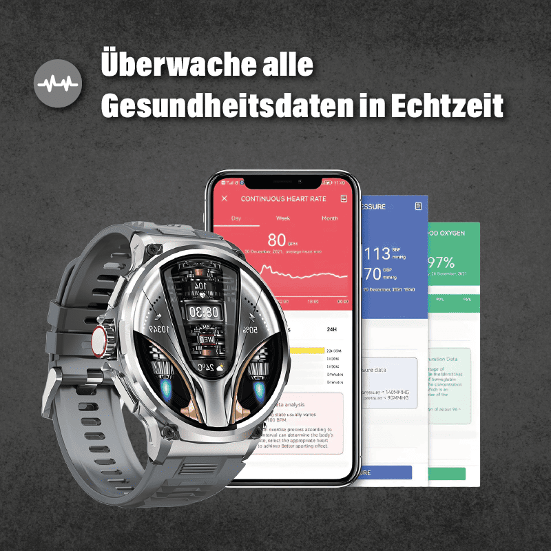 Zeus Zubehör Packet + Gratis Smartwatch