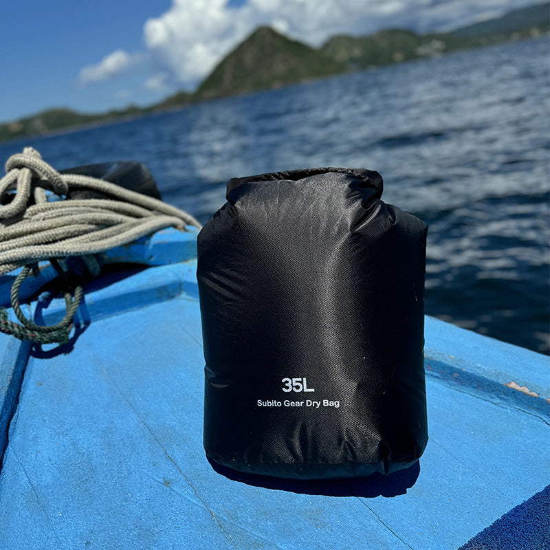 Wasserdichtes Packsack-Set – Rolltop-Trockensäcke für Kajak und Camping