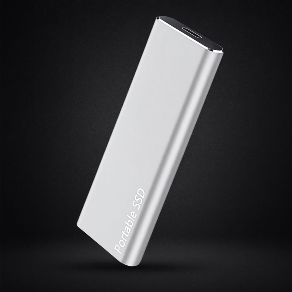 Tragbare externe SSD, Aluminium, High-Speed Speicherlaufwerk