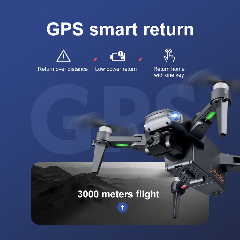 RG109 Pro Drohne – 8K Dualkamera, GPS & bürstenlose Motoren