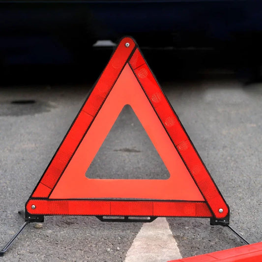 Kaufsy™ Faltbares Notfall-Warndreieck, reflektierend, kompakt