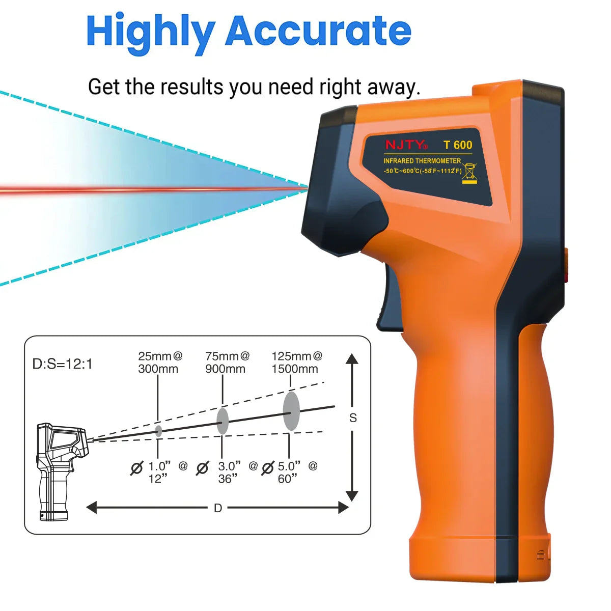 kaufsy | Laser-Infrarot-Thermometer