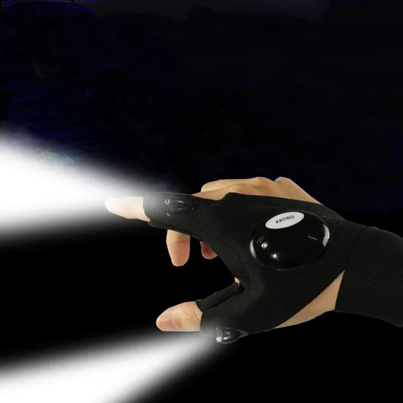 kaufsy | LED Taschenlampenhandschuhe
