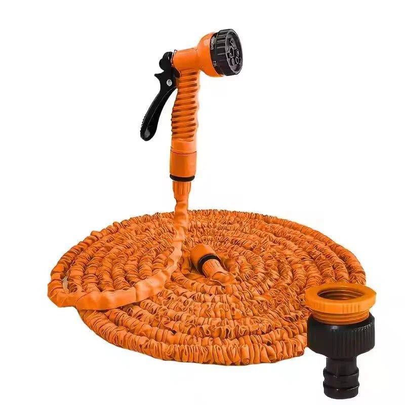 Kaufsy™ Teleskop-Gartenschlauch, Hochdruck, Multifunktionssprühpistole