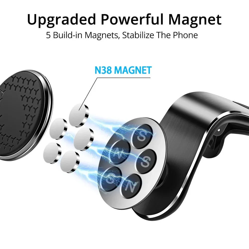 kaufsy | Magnetischer Auto-Luftauslass Clip Handyhalter