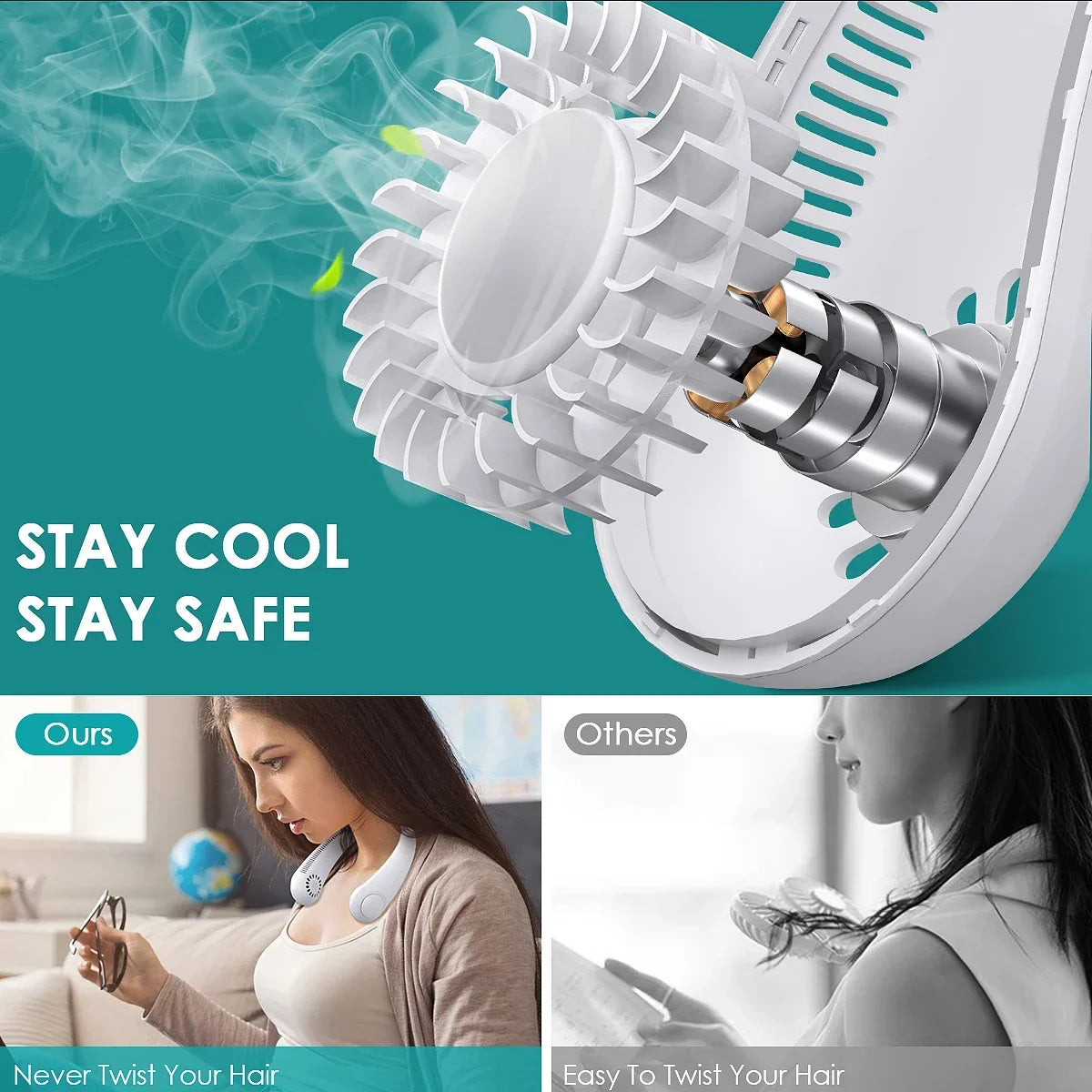 kaufsy | Blätterloser hängender Nackenventilator