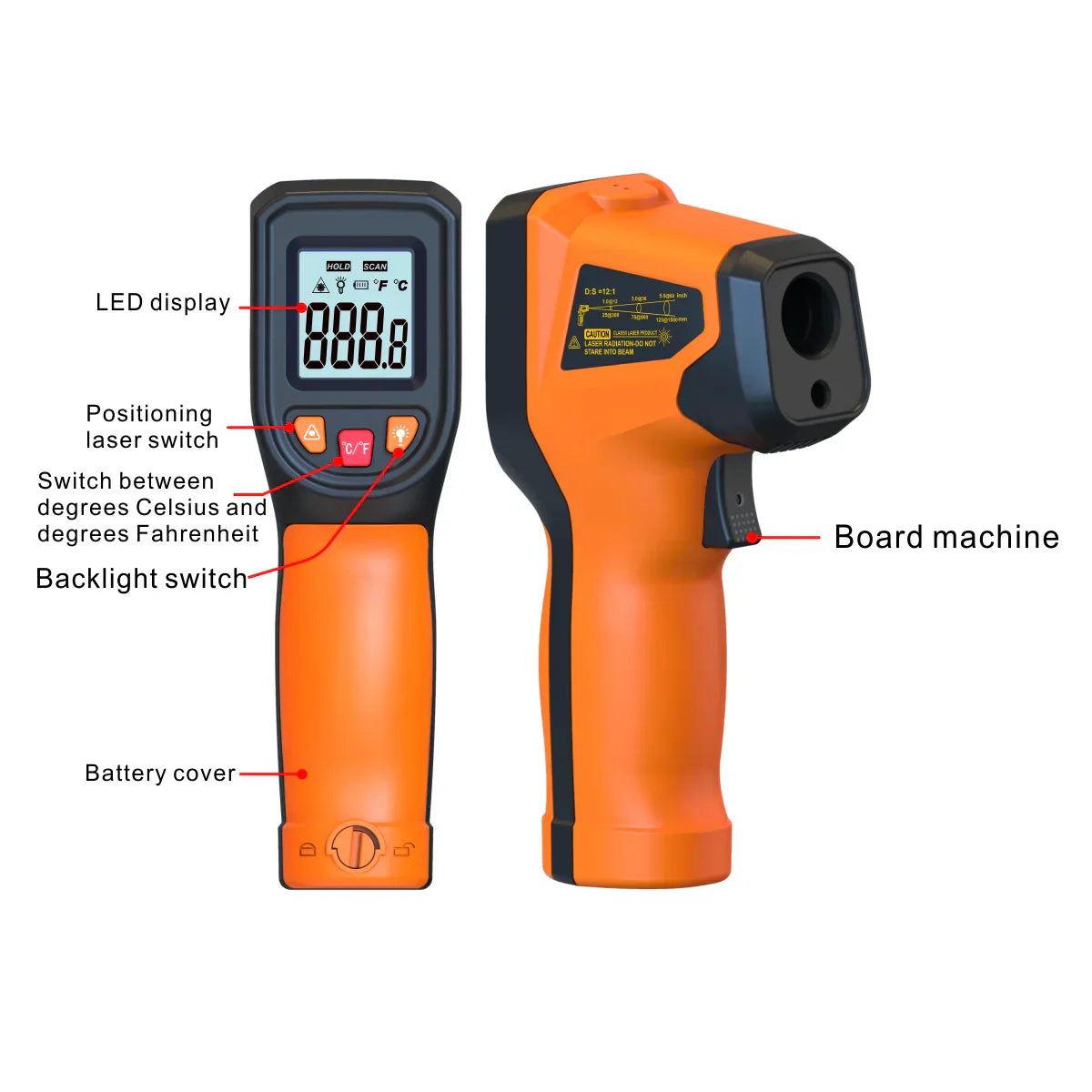 kaufsy | Laser-Infrarot-Thermometer