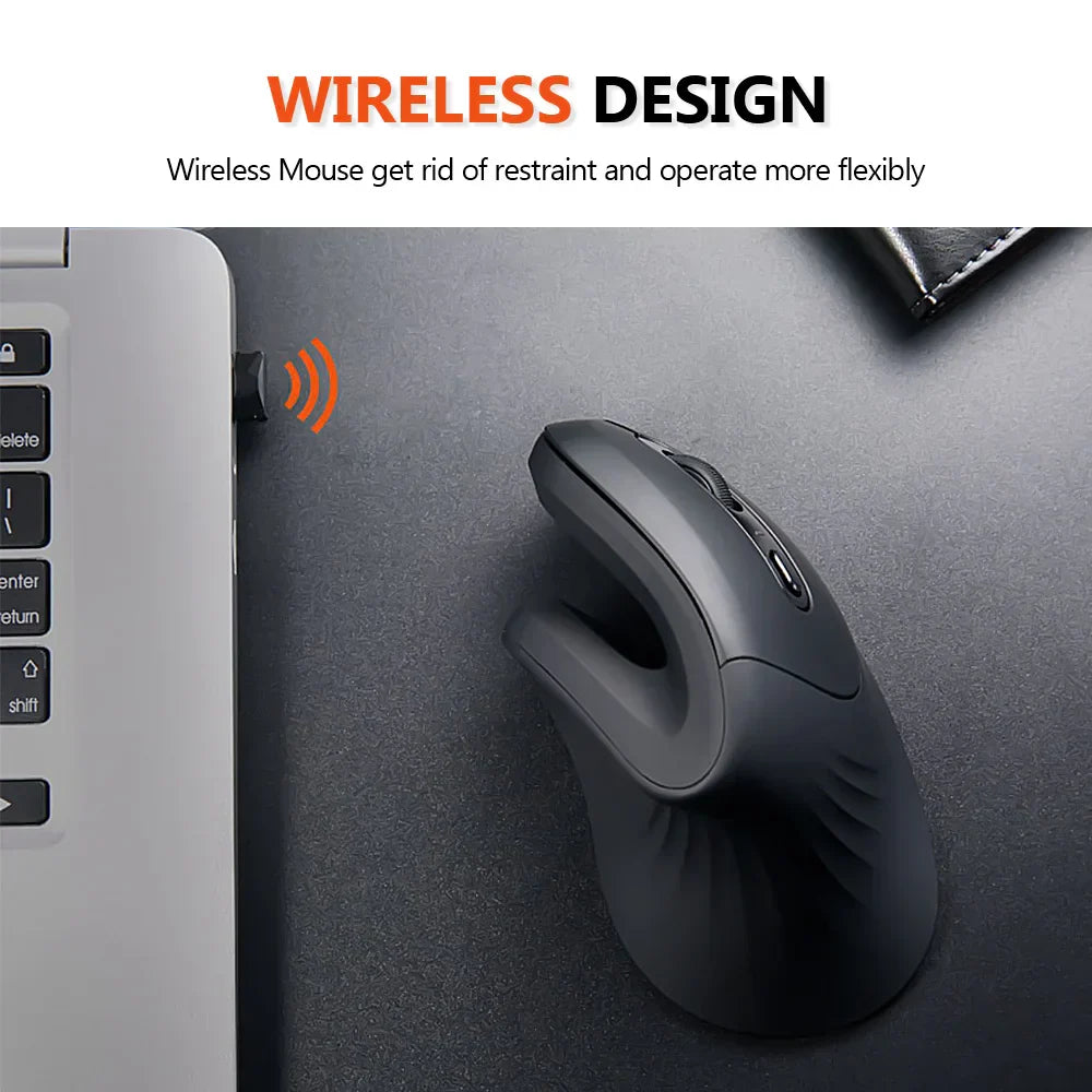 kaufsy | Ergonomische drahtlose vertikale Maus