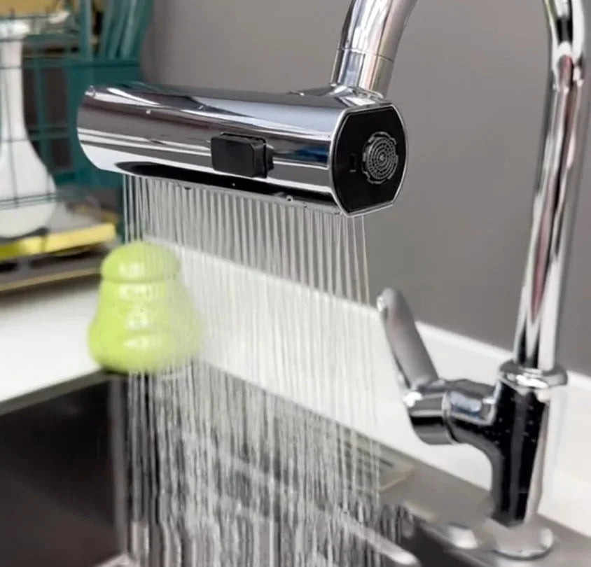 kaufsy | 4 in 1 Wasserfall Wasserhahnkopf