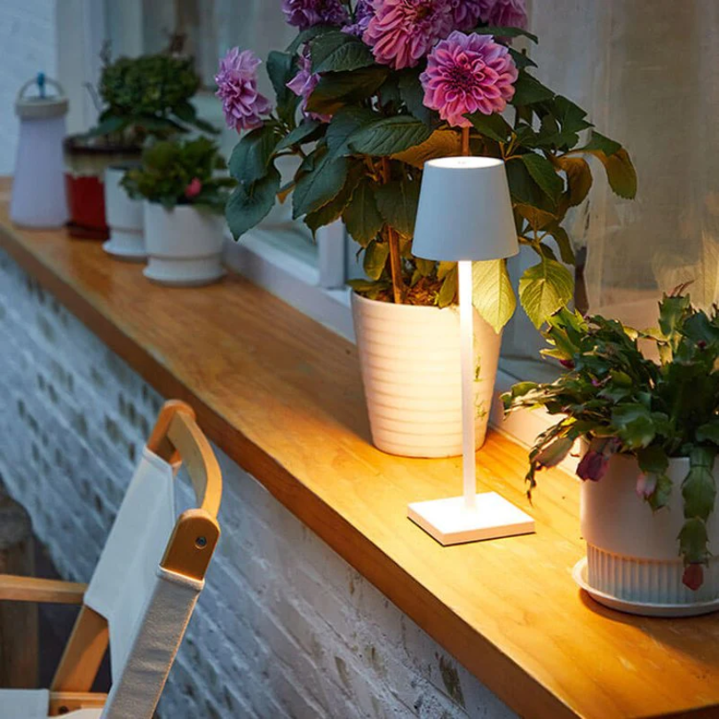 LumiFlex – LED-Tischlampe kabellos dimmbar & wiederaufladbar – Zuhause & Büro