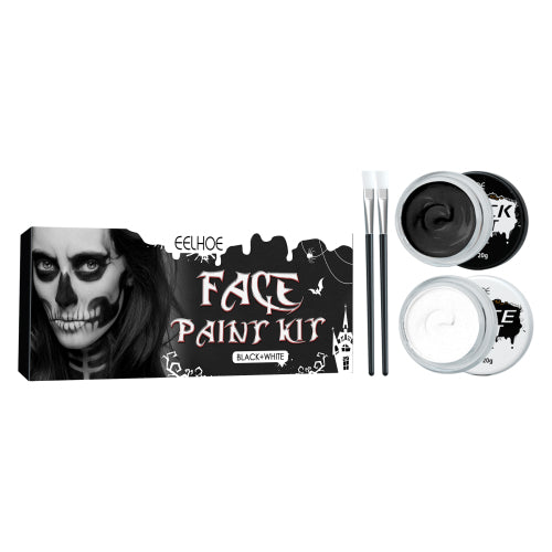 Halloween Gesichts- und Körperfarben-Kit