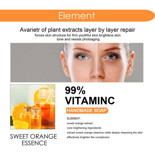 Vitamin C Orangen Körperseife
