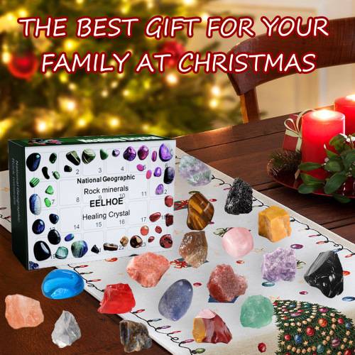 24-Tage Mineralien-Adventsbox, Grün