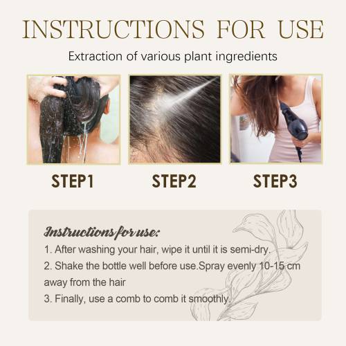 Keratin Leave-In Spray gegen Frizz