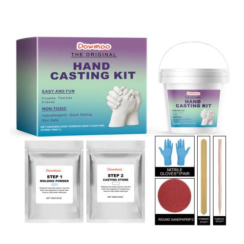 3D Handabdruck-Abformset